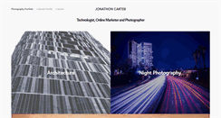 Desktop Screenshot of jonathoncarter.com